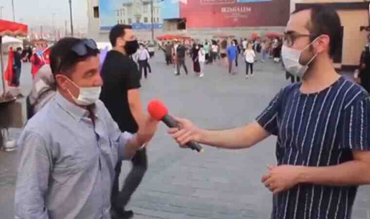 Muhabirin sabrı tükenme noktasına geldi!