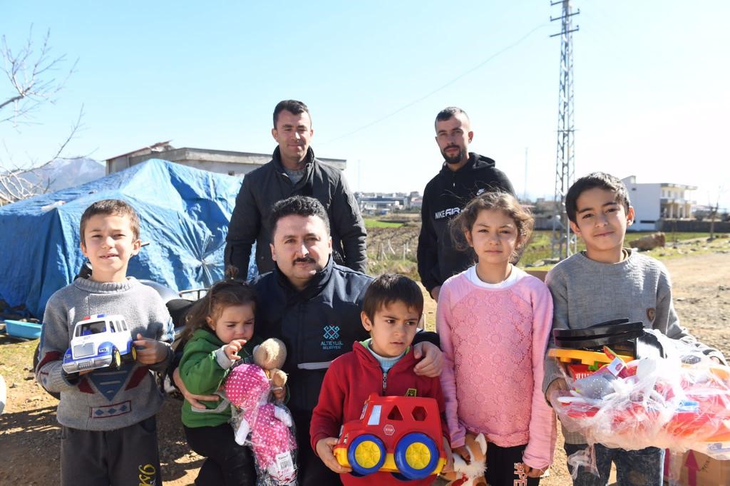 Başkan Hasan Avcı deprem bölgesinde
