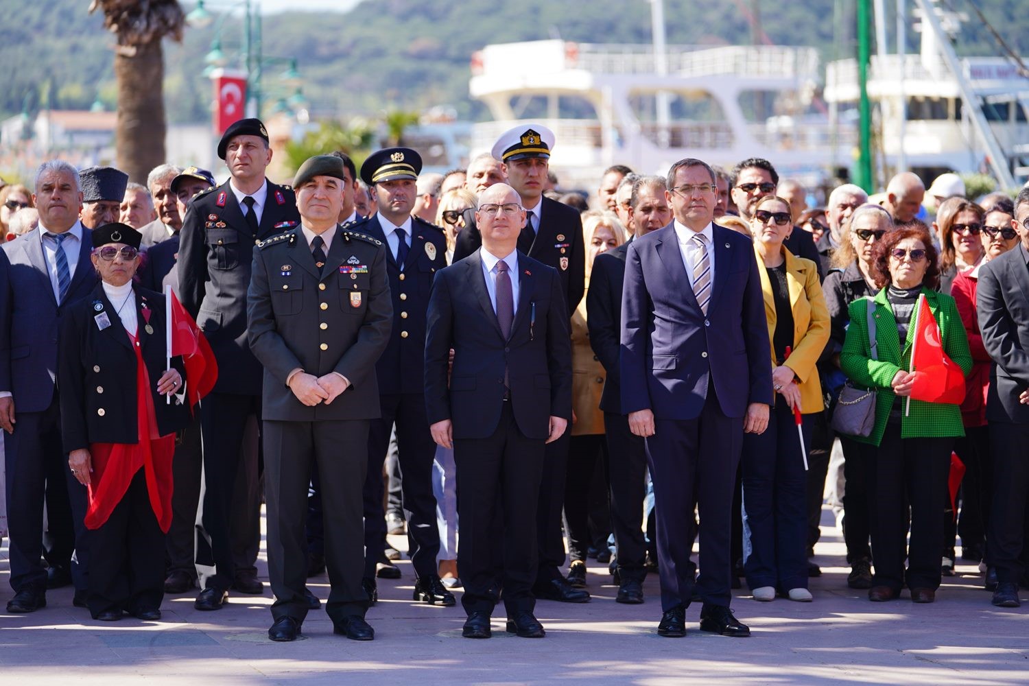 Atatürk’ün Ayvalık’a gelişinin 89’uncu yıl dönümü kutlandı