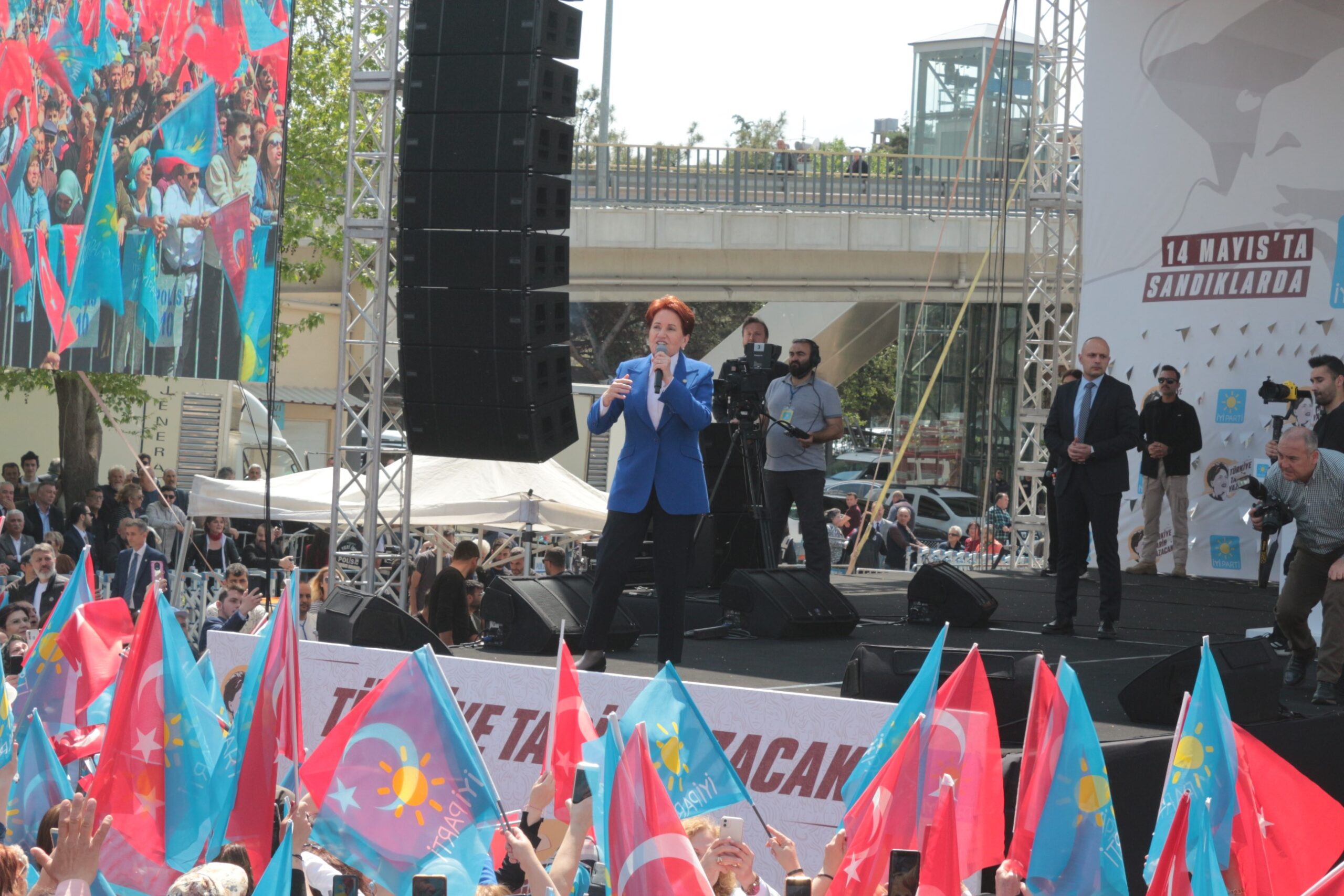 Akşener: “İYİ Parti’yi birinci parti yapın, ben de başbakan olayım”