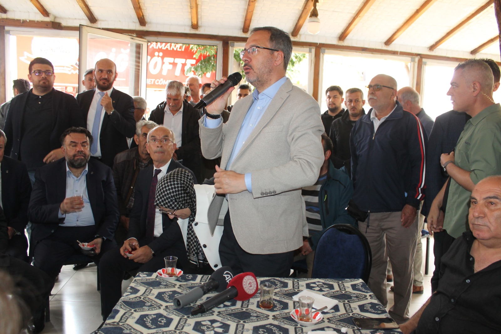 Bakan Kasapoğlu, Manyas’tan destek istedi