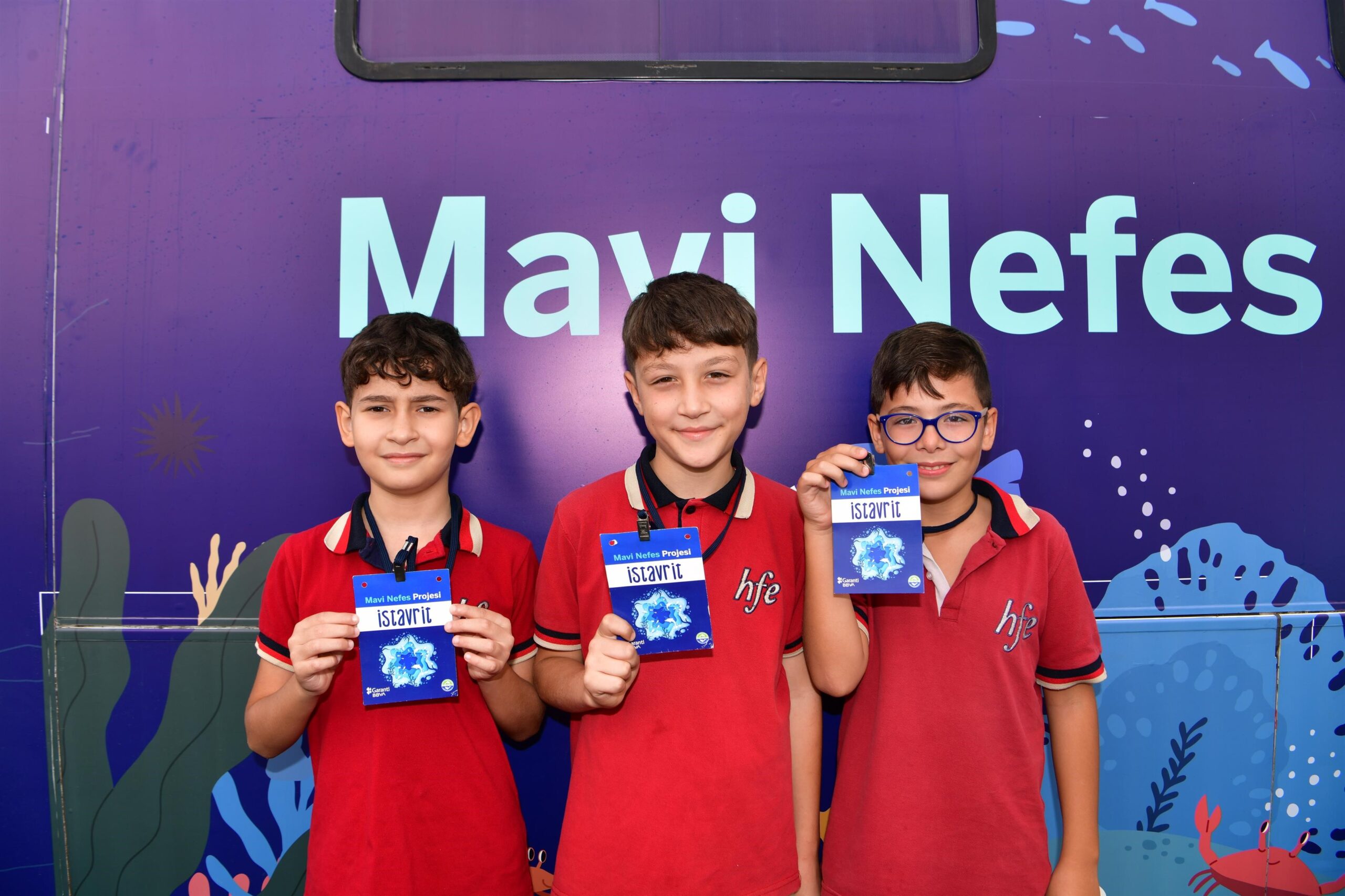 Mavi Nefes Eğitim Otobüsü Balıkesir’de