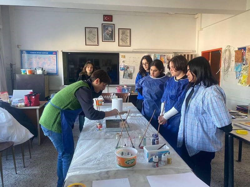 Balıkesir’de Öğrencilere ara tatil öncesi şenlik