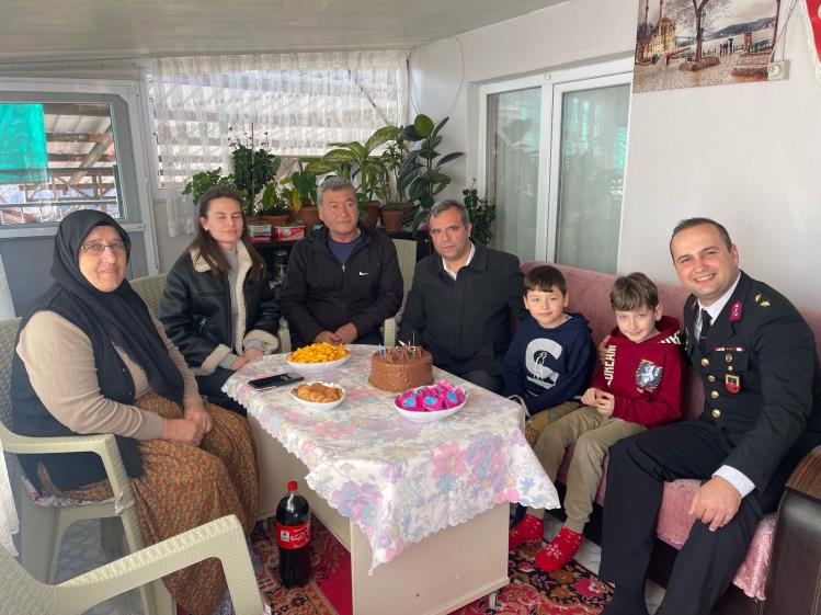 Jandarmadan şehit emanetine vefa