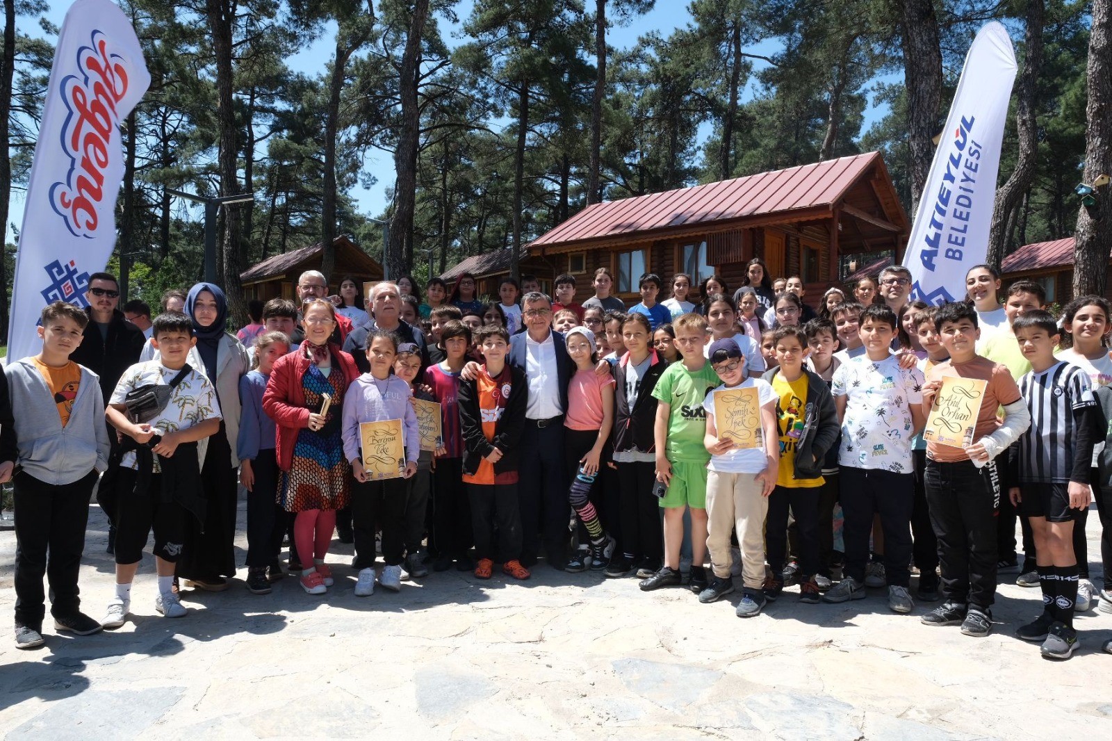 Çocuk Üniversitesi öğrencileri Konakpınar’da stres attı