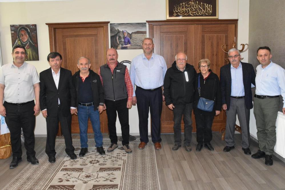 BİKEV Eğitim Vakfından Başkan Göksel’e ziyaret