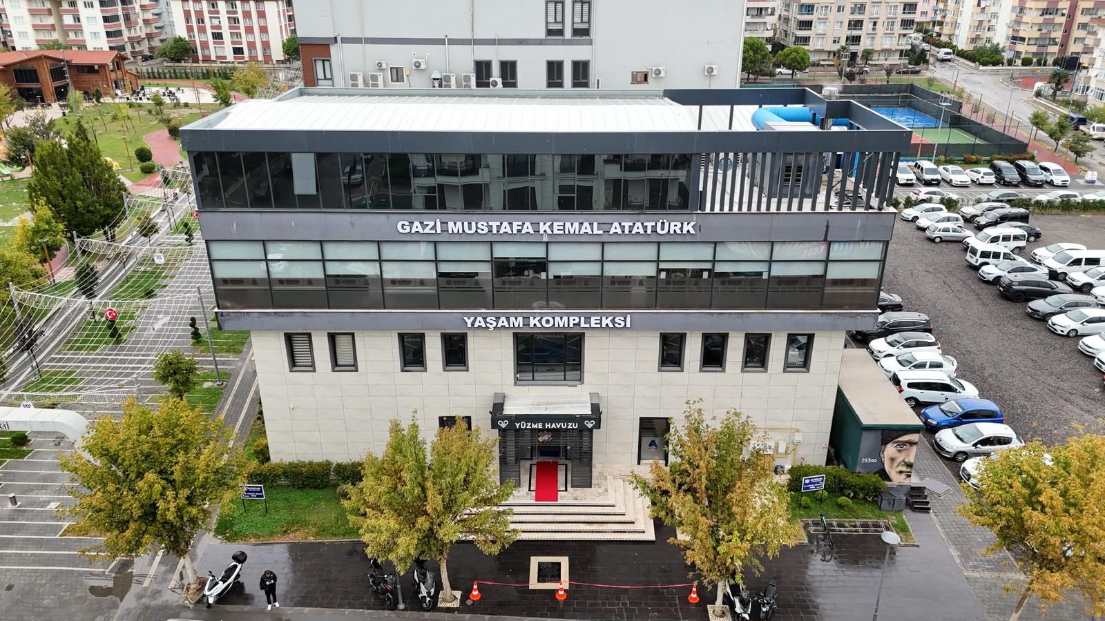GAZİ MUSTAFA KEMAL ATATÜRK SPOR KOMPLEKSİ KIŞ SEZONUNA HAZIR